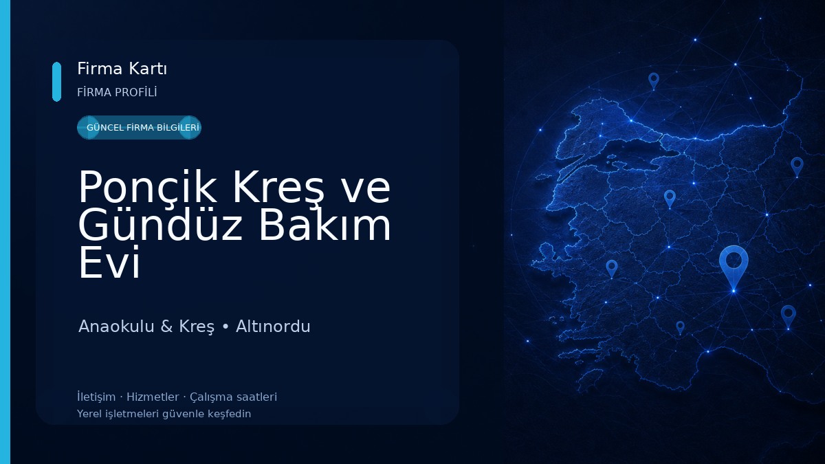 Ponçik Kreş ve Gündüz Bakım Evi