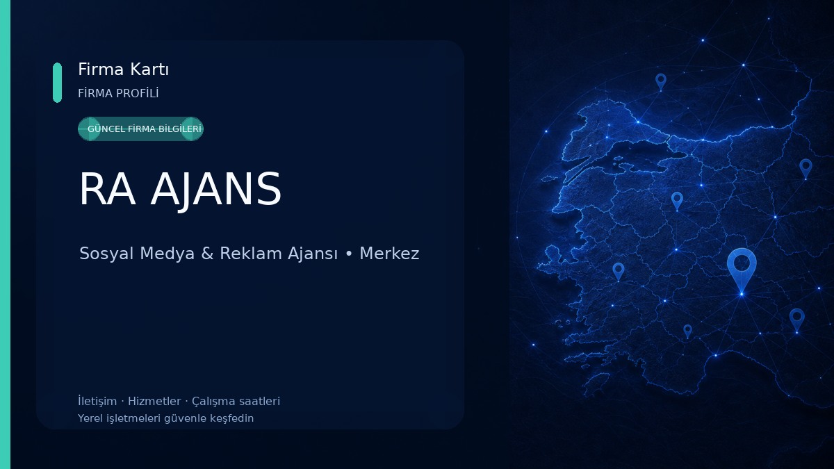 RA AJANS Sosyal Medya & Reklam Ajansı