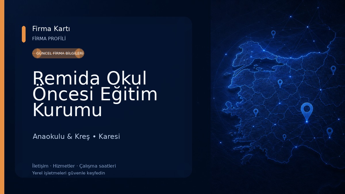 Remida Okul Öncesi Eğitim Kurumu