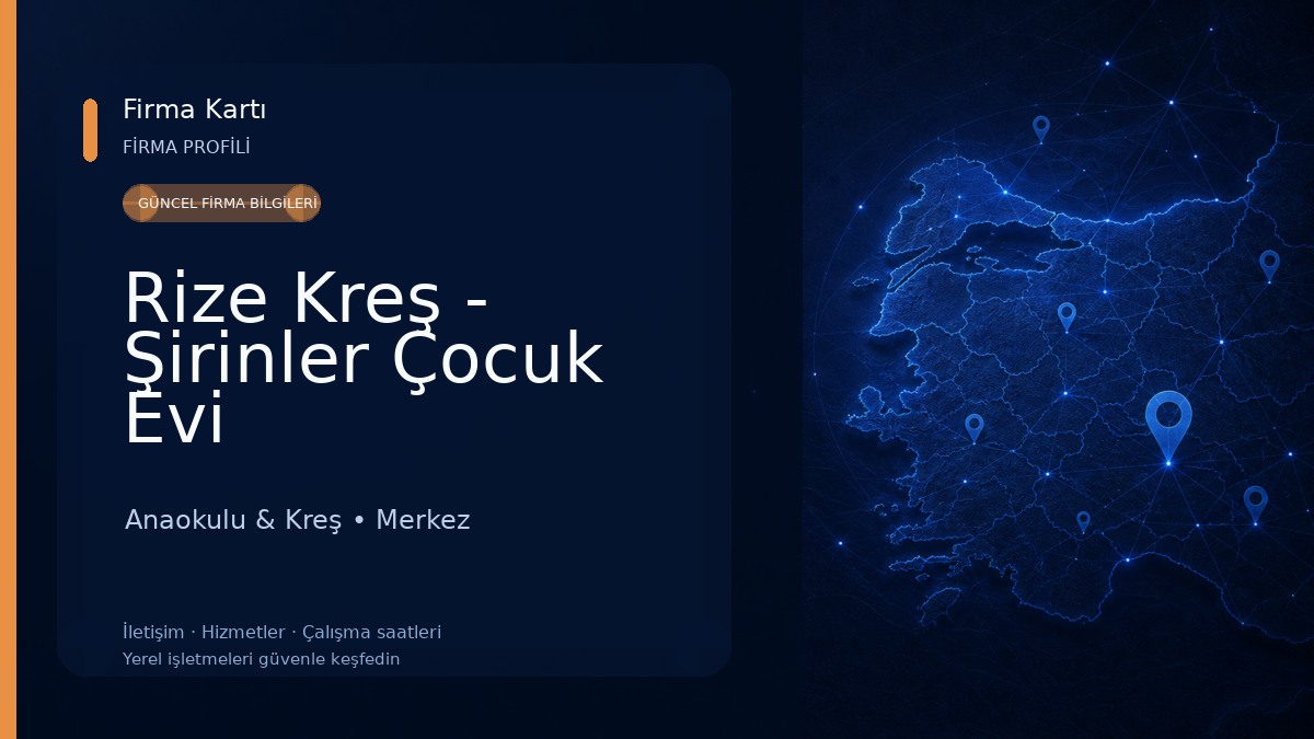 Rize Kreş - Şirinler Çocuk Evi