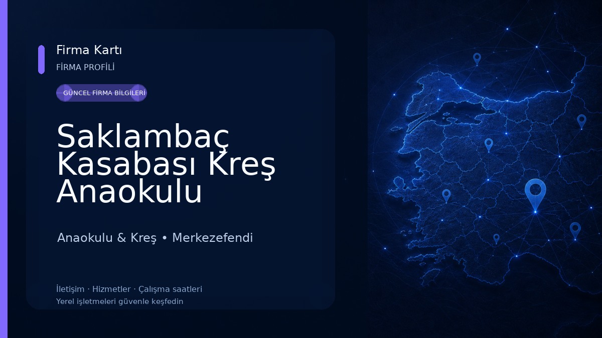 Saklambaç Kasabası Kreş Anaokulu