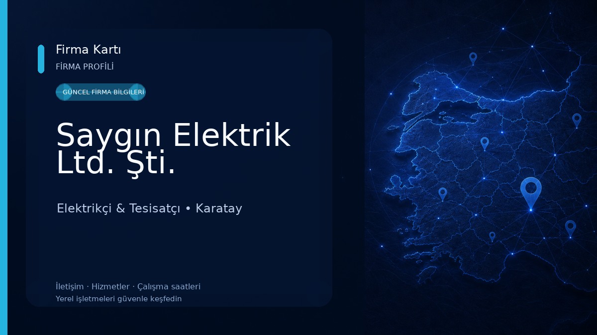 Saygın Elektrik Ltd. Şti.
