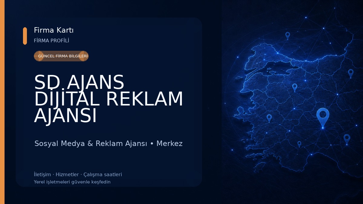 SD AJANS DİJİTAL REKLAM AJANSI Sosyal Medya & Reklam Ajansı