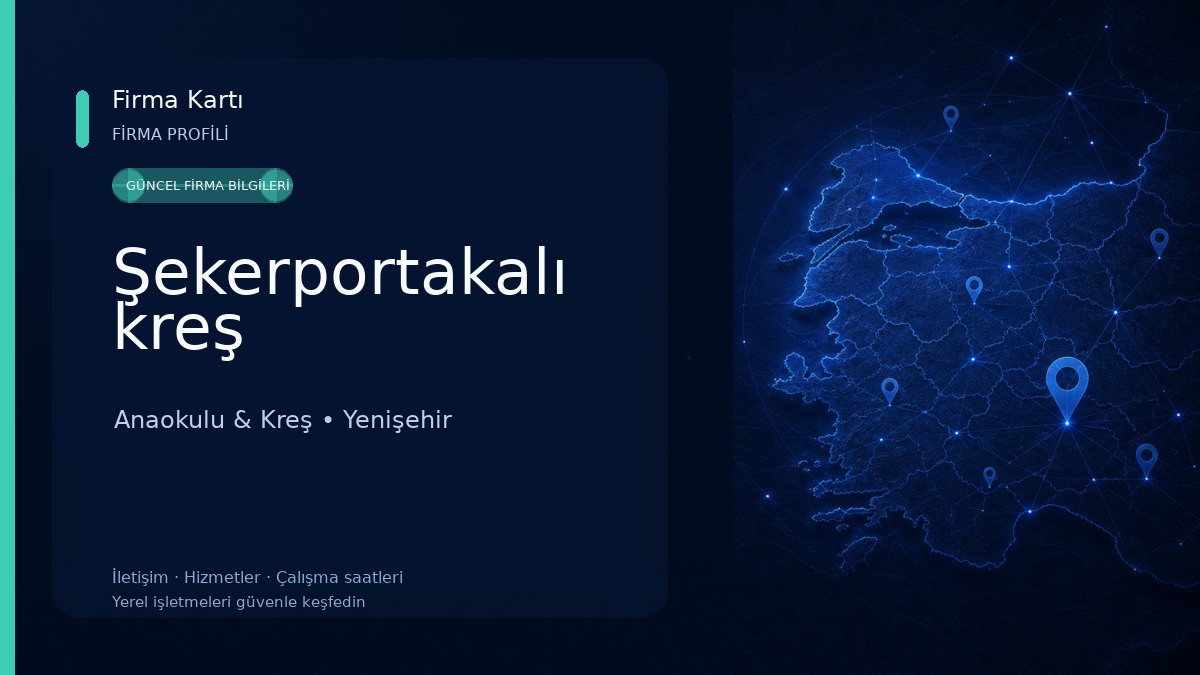 Şekerportakalı kreş