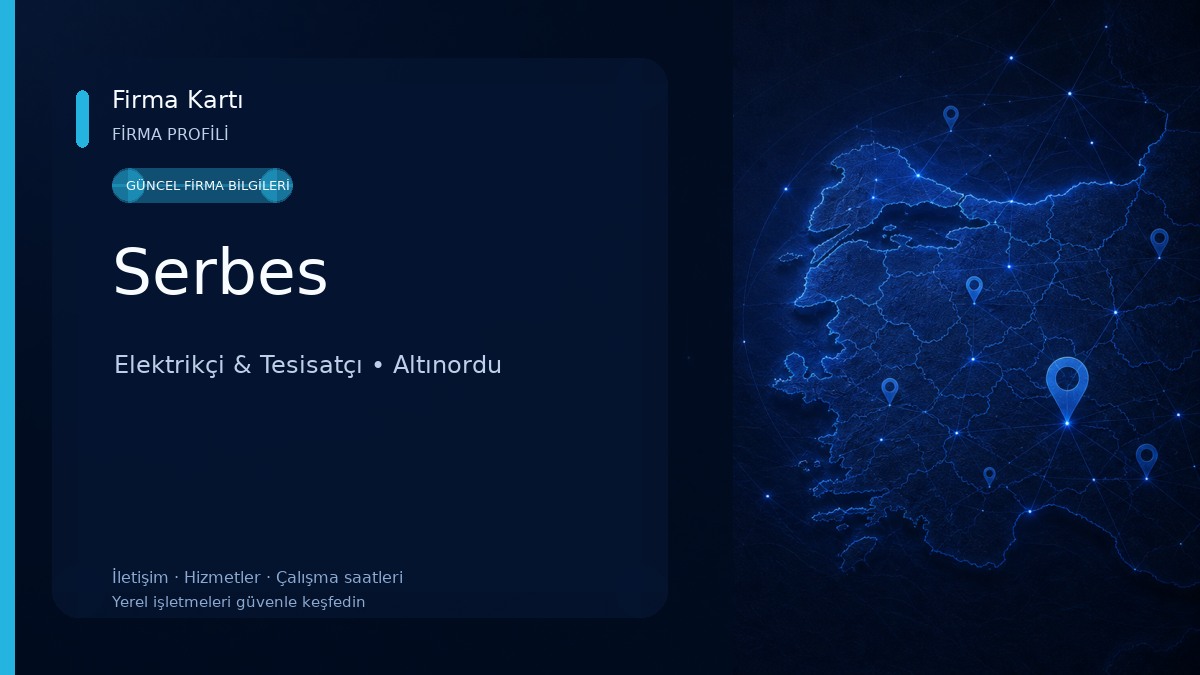 Serbes Elektrikçi & Tesisatçı