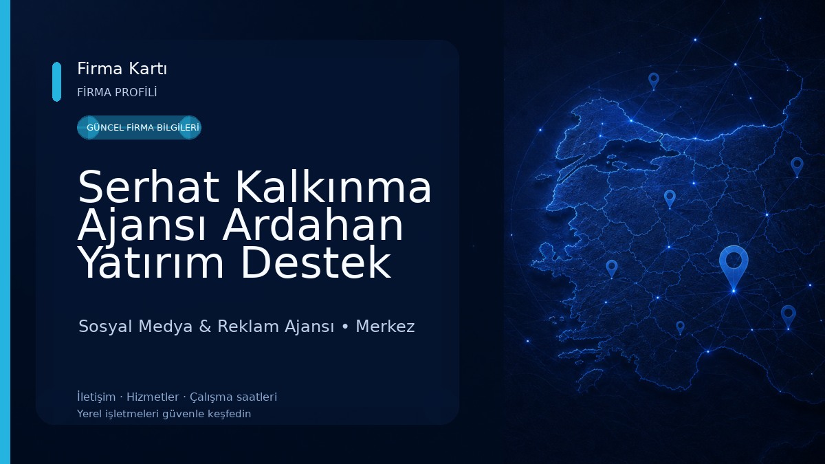 Serhat Kalkınma Ajansı Ardahan Yatırım Destek Ofisi Sosyal Medya & Reklam Ajansı