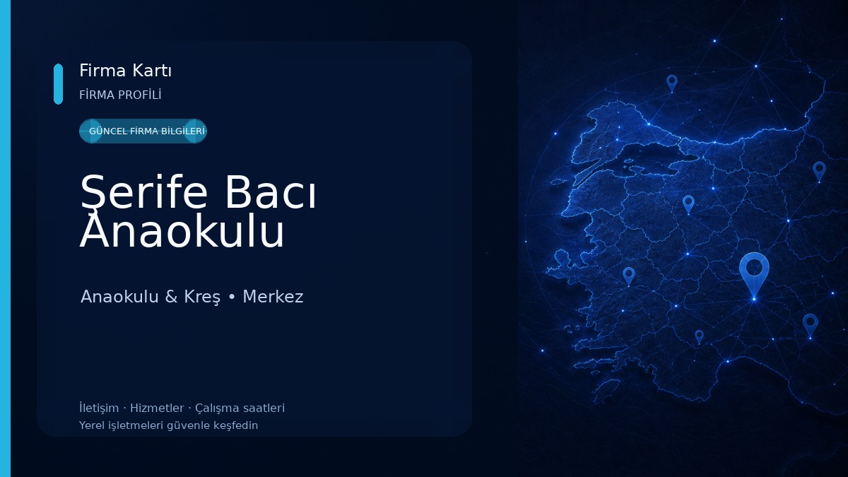Şerife Bacı Anaokulu Anaokulu & Kreş