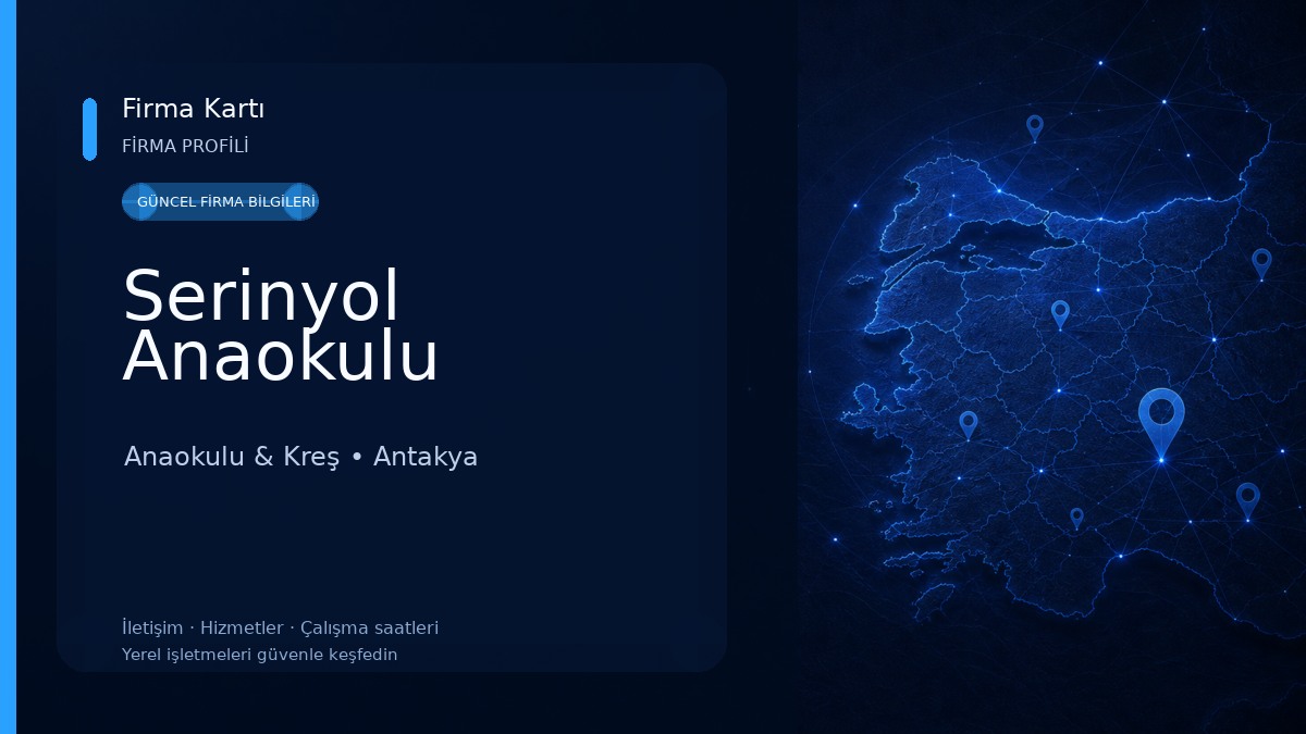 Serinyol Anaokulu Anaokulu & Kreş