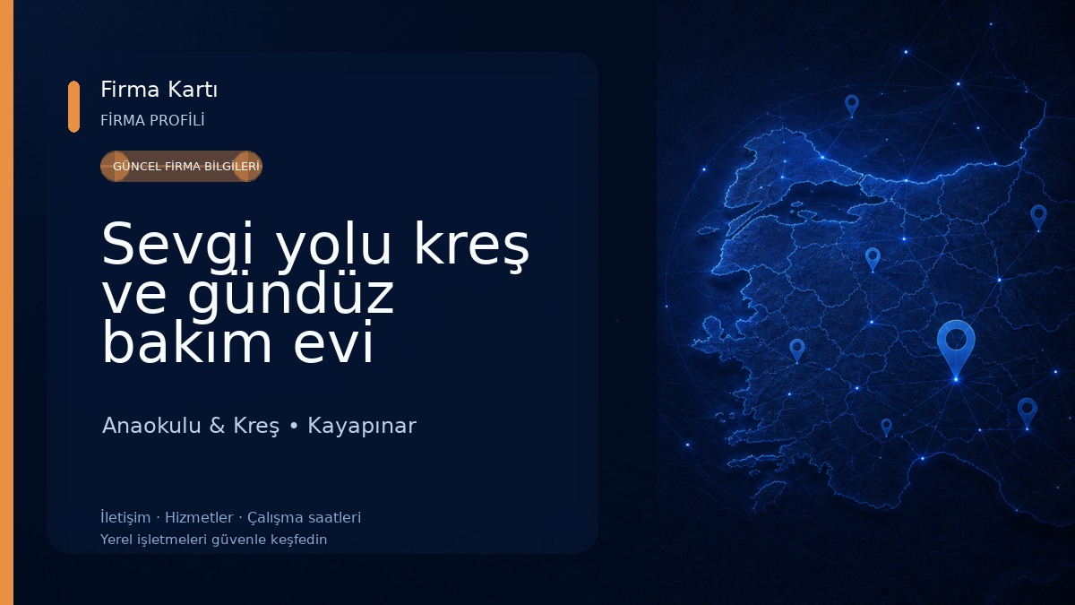 Sevgi yolu kreş ve gündüz bakım evi Anaokulu & Kreş