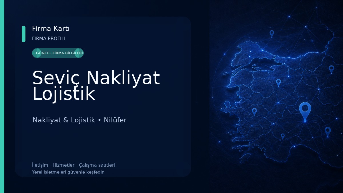 Seviç Nakliyat Lojistik Nakliyat & Lojistik