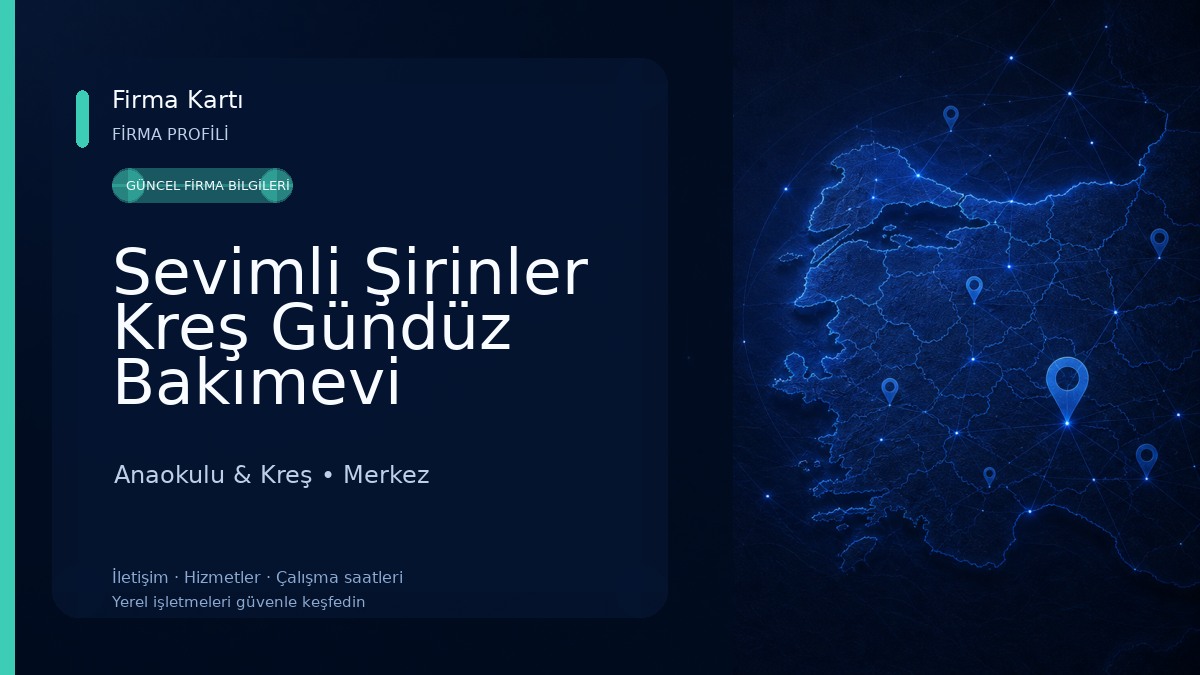 Sevimli Şirinler Kreş Gündüz Bakımevi Anaokulu & Kreş