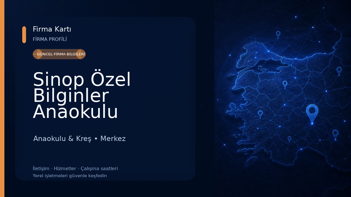 Sinop Özel Bilginler Anaokulu