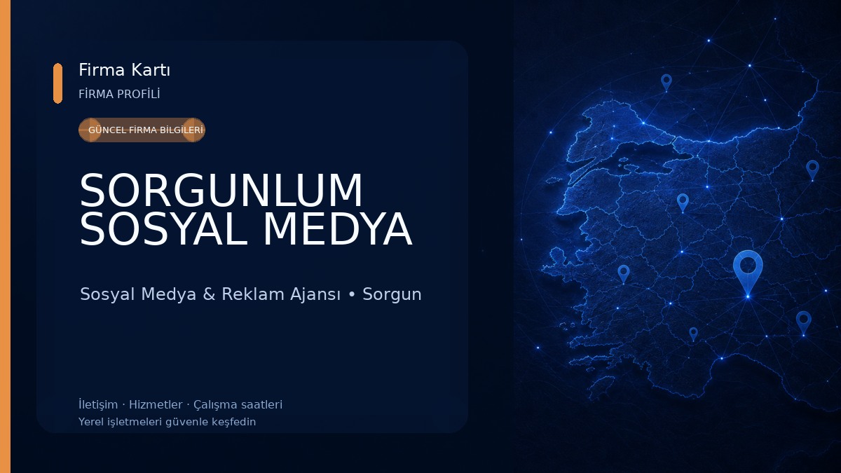 SORGUNLUM SOSYAL MEDYA Sosyal Medya & Reklam Ajansı