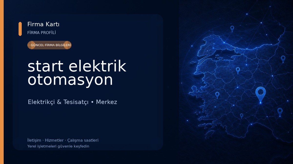 start elektrik otomasyon