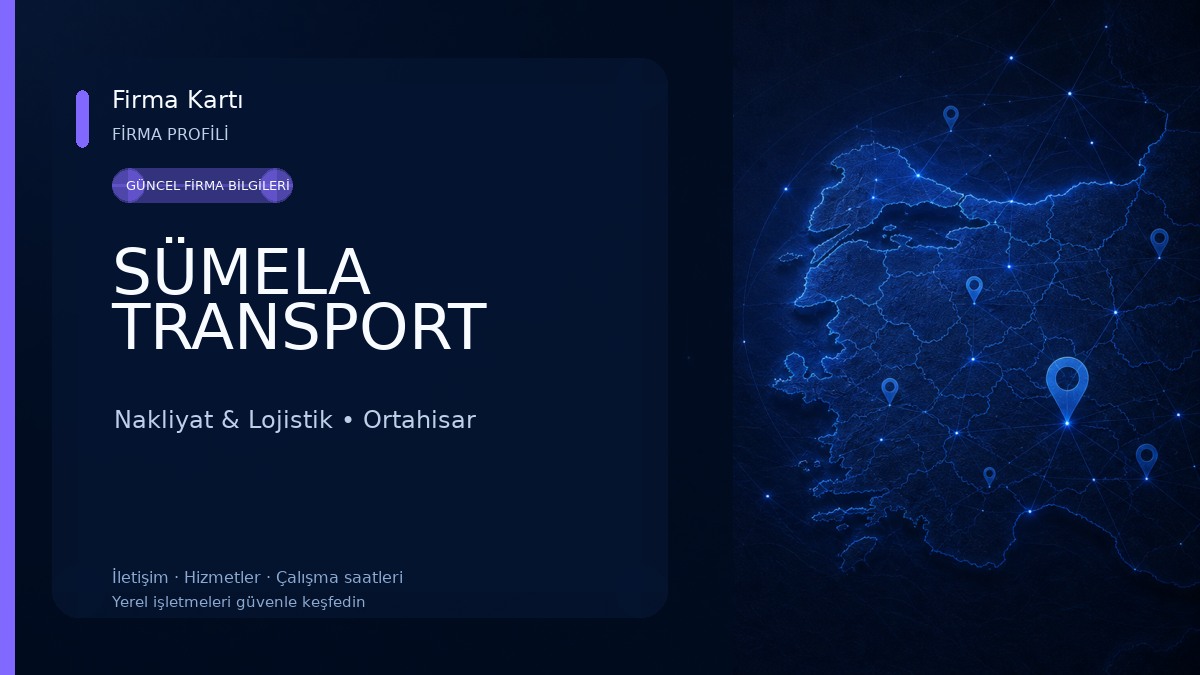 SÜMELA TRANSPORT