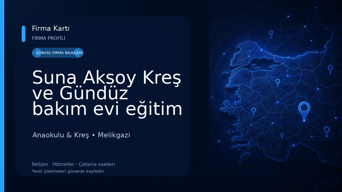 Suna Aksoy Kreş ve Gündüz bakım evi eğitim hizmetleri Anaokulu & Kreş