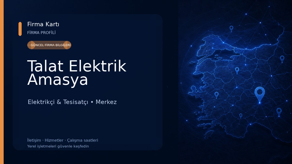 Talat Elektrik Amasya