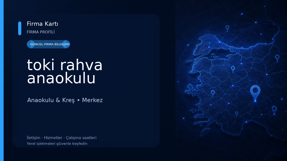 toki rahva anaokulu