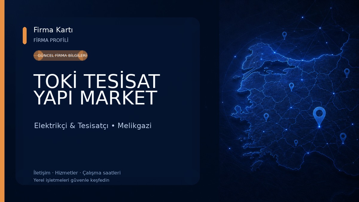 TOKİ TESİSAT YAPI MARKET Elektrikçi & Tesisatçı