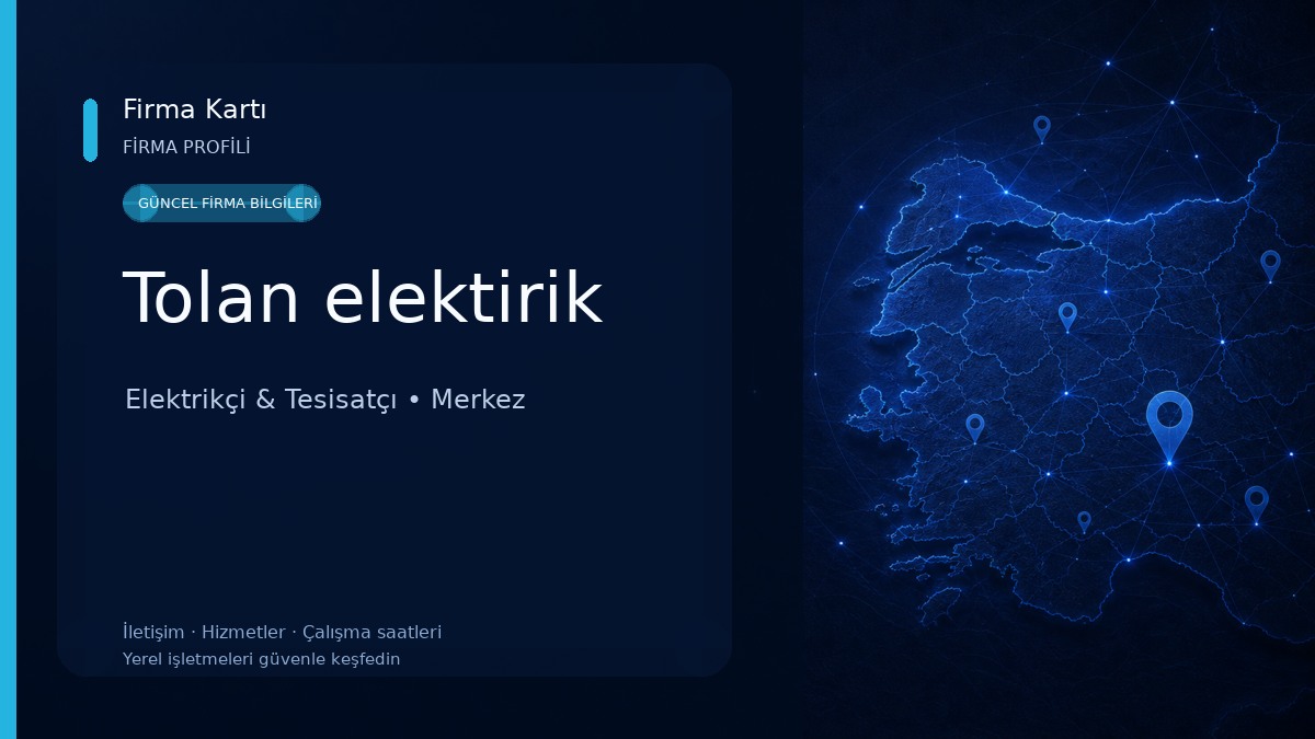 Tolan elektirik