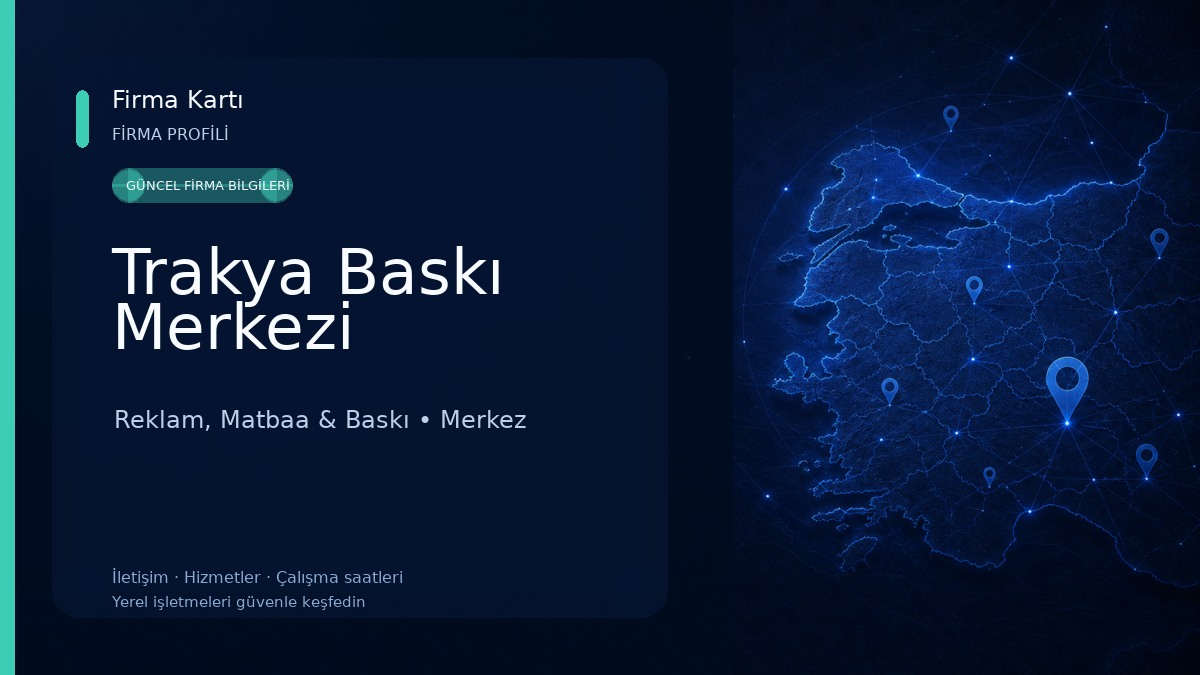 Trakya Baskı Merkezi