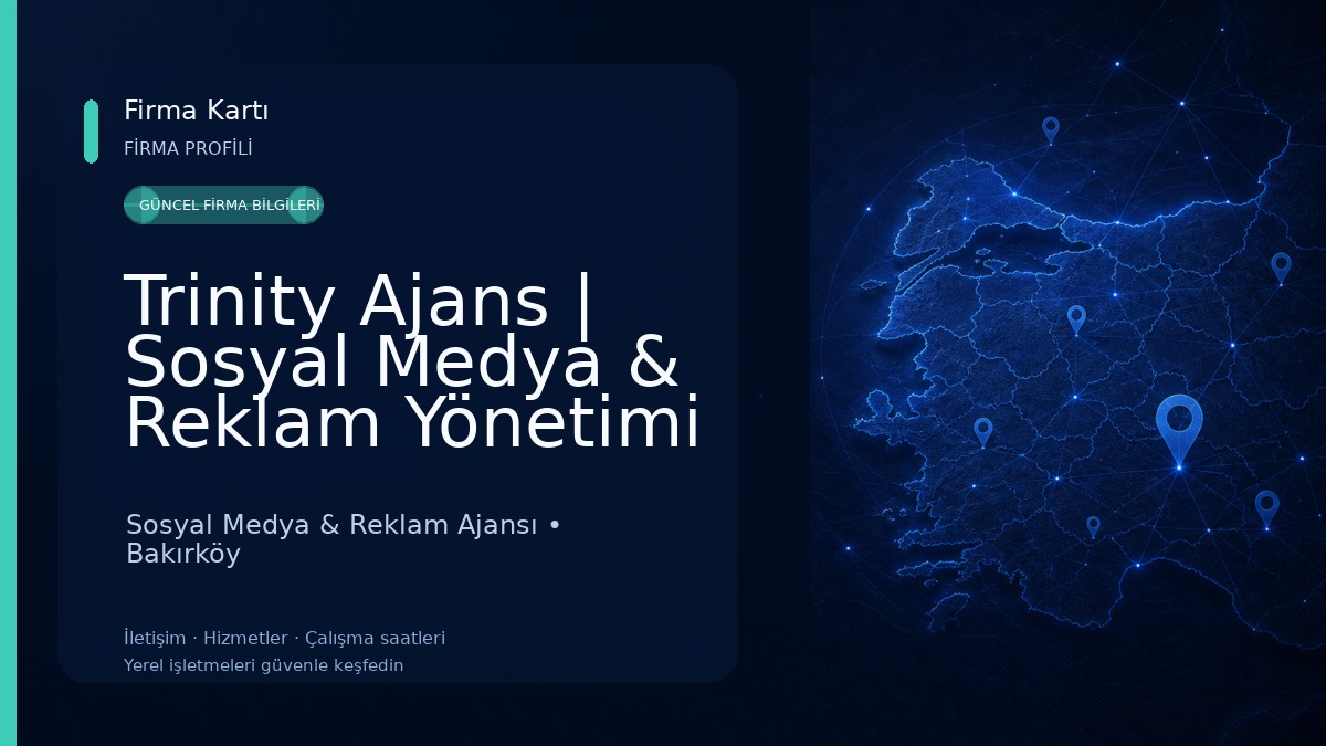 Trinity Ajans | Sosyal Medya & Reklam Yönetimi Sosyal Medya & Reklam Ajansı