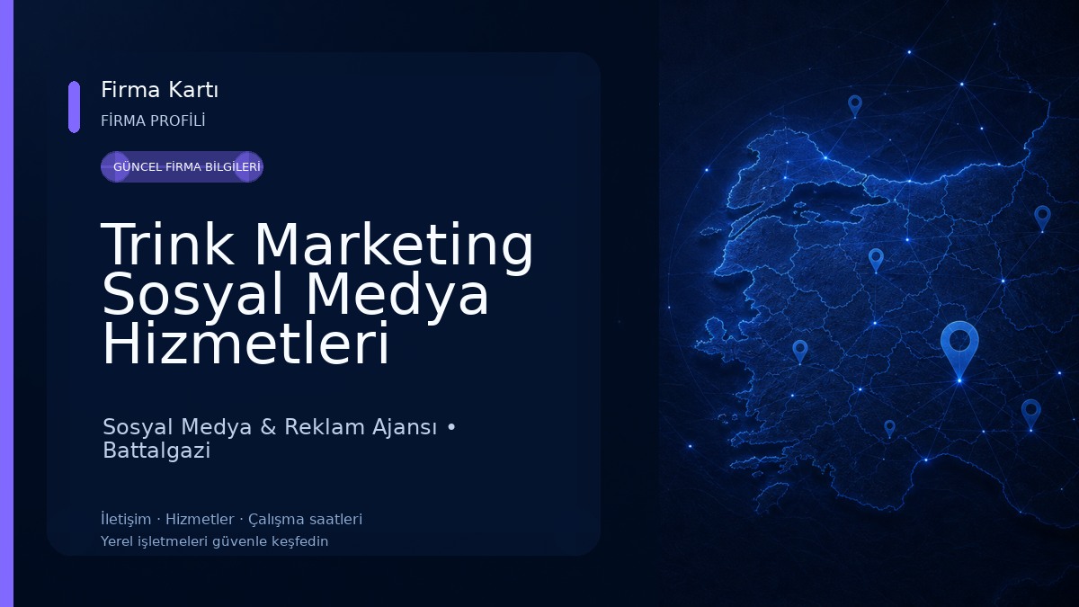 Trink Marketing Sosyal Medya Hizmetleri Sosyal Medya & Reklam Ajansı