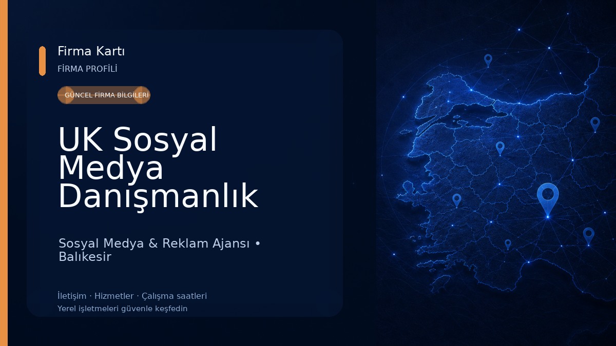 UK Sosyal Medya Danışmanlık Hizmetleri