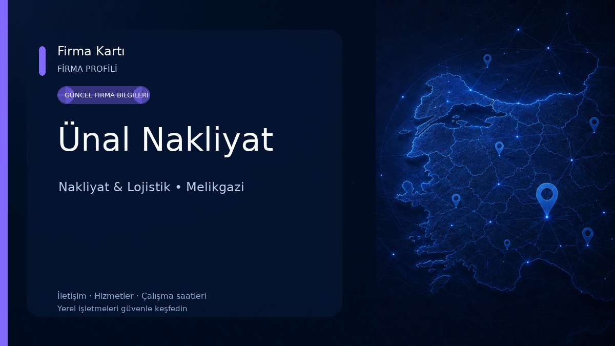 Ünal Nakliyat Nakliyat & Lojistik