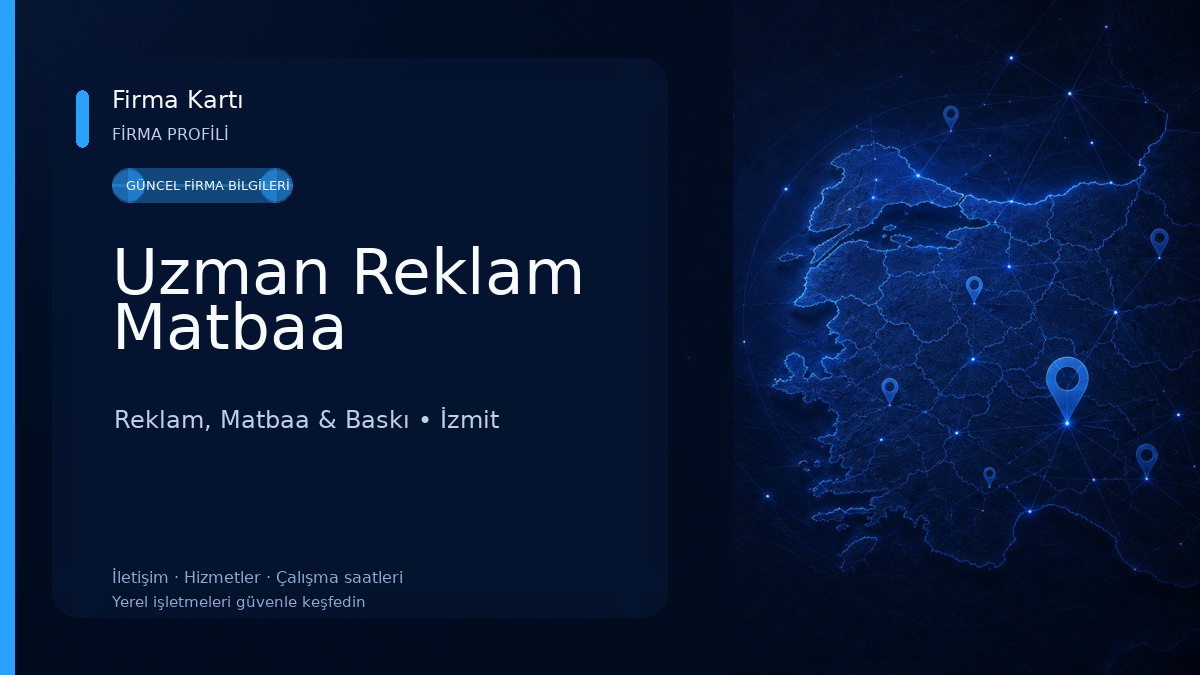Uzman Reklam Matbaa