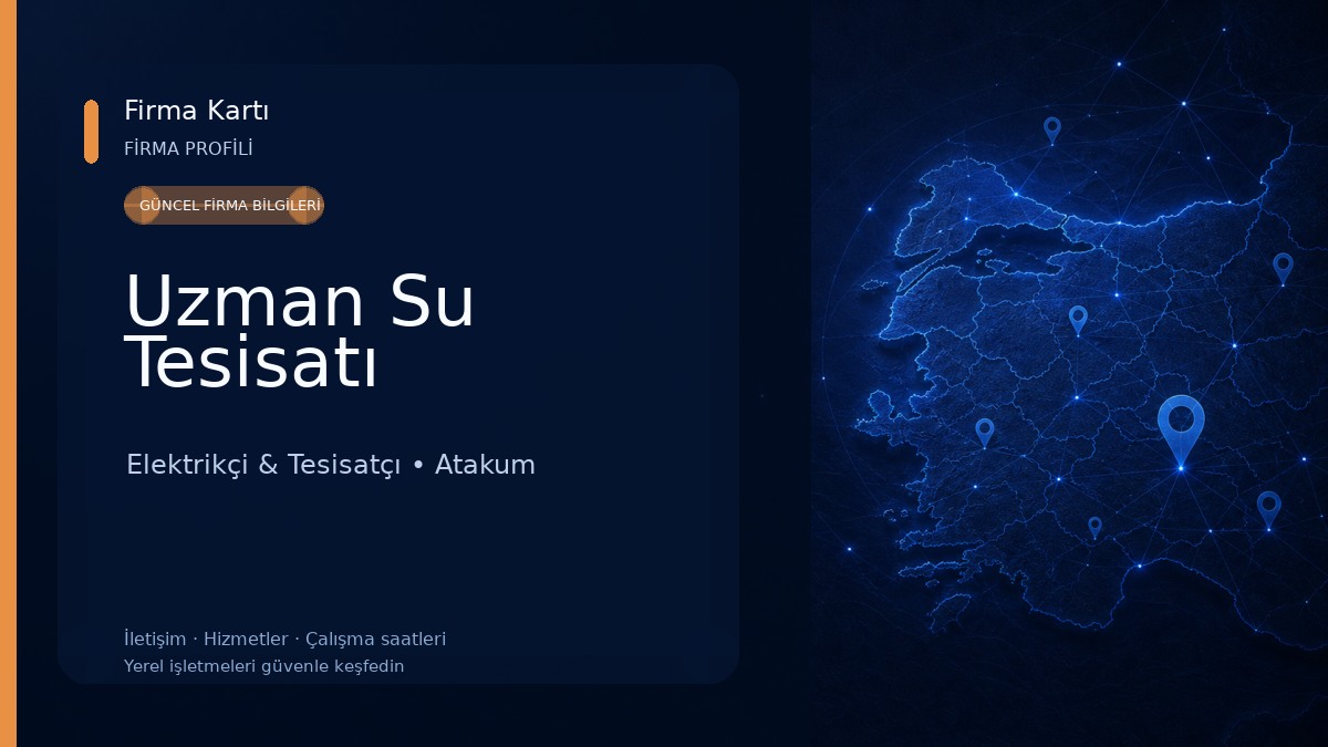 Uzman Su Tesisatı