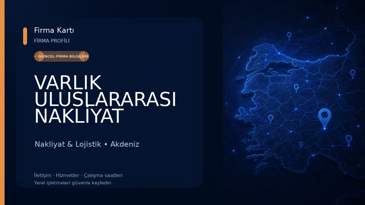 VARLIK ULUSLARARASI NAKLİYAT