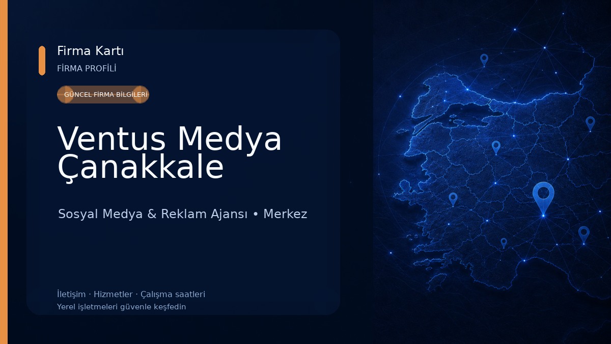 Ventus Medya Çanakkale