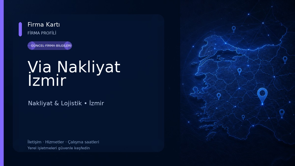 Via Nakliyat İzmir