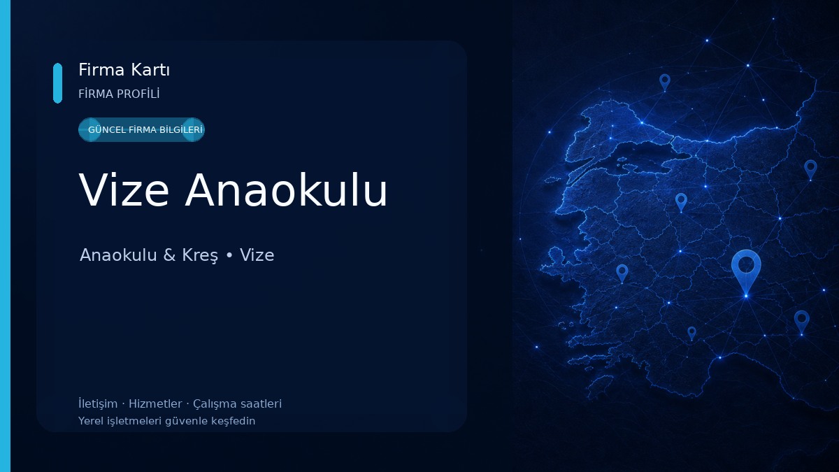 Vize Anaokulu