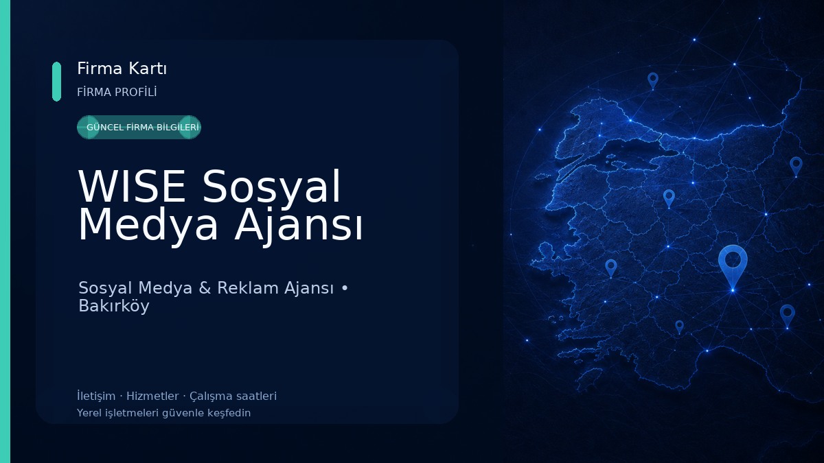 WISE Sosyal Medya Ajansı Sosyal Medya & Reklam Ajansı