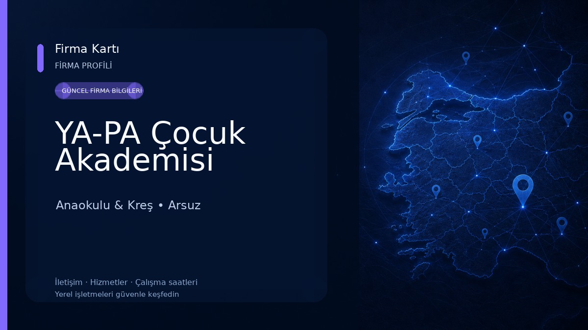YA-PA Çocuk Akademisi Anaokulu & Kreş