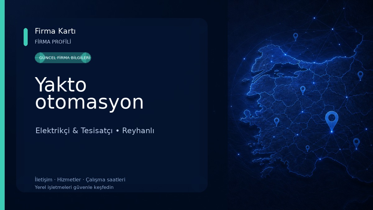 Yakto otomasyon Elektrikçi & Tesisatçı