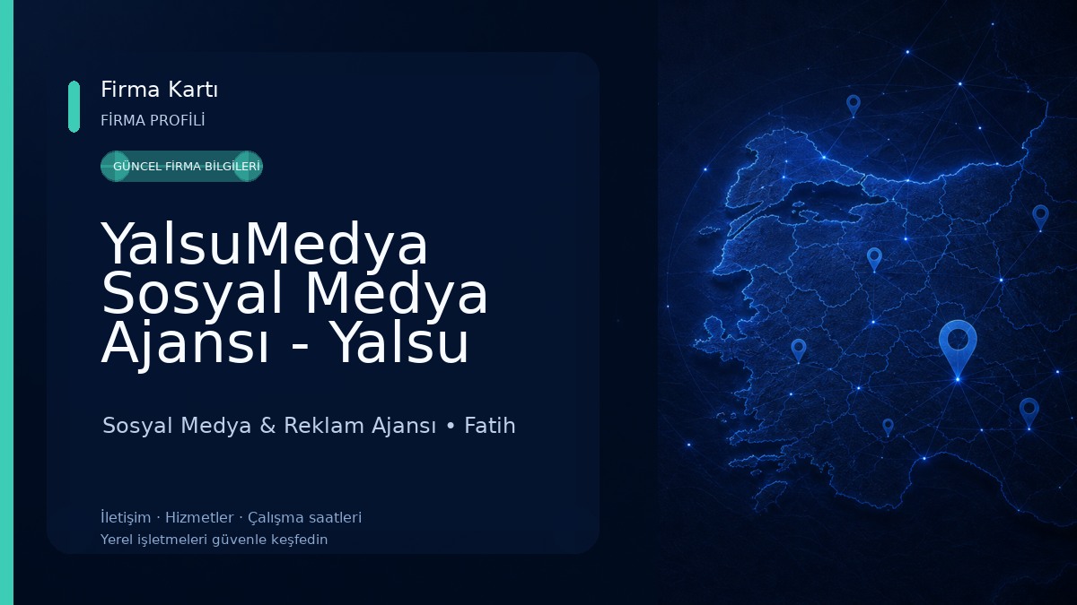 YalsuMedya Sosyal Medya Ajansı - Yalsu Panel Takipçi, Beğeni, Etkileşim, Tanıtım, SEO