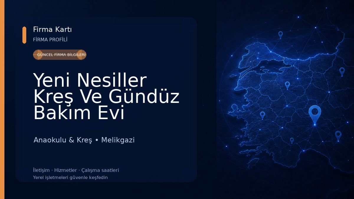Yeni Nesiller Kreş Ve Gündüz Bakım Evi Anaokulu & Kreş