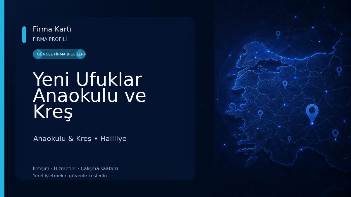 Yeni Ufuklar Anaokulu ve Kreş Anaokulu & Kreş