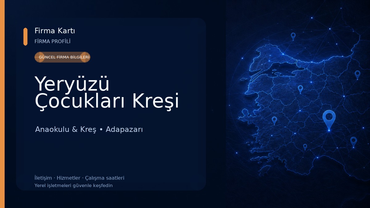 Yeryüzü Çocukları Kreşi Anaokulu & Kreş