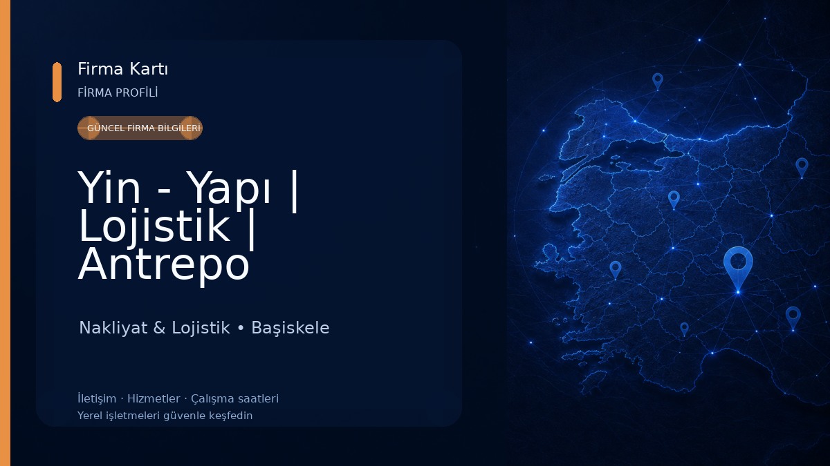 Yin - Yapı | Lojistik | Antrepo Nakliyat & Lojistik