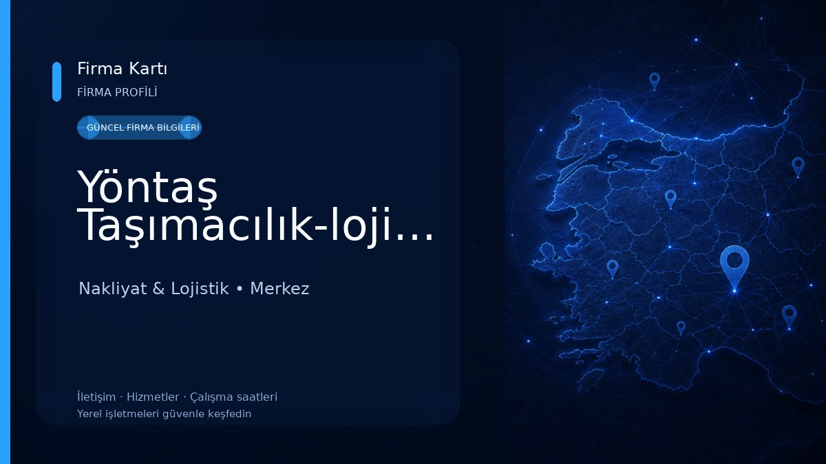Yöntaş Taşımacılık-lojistik