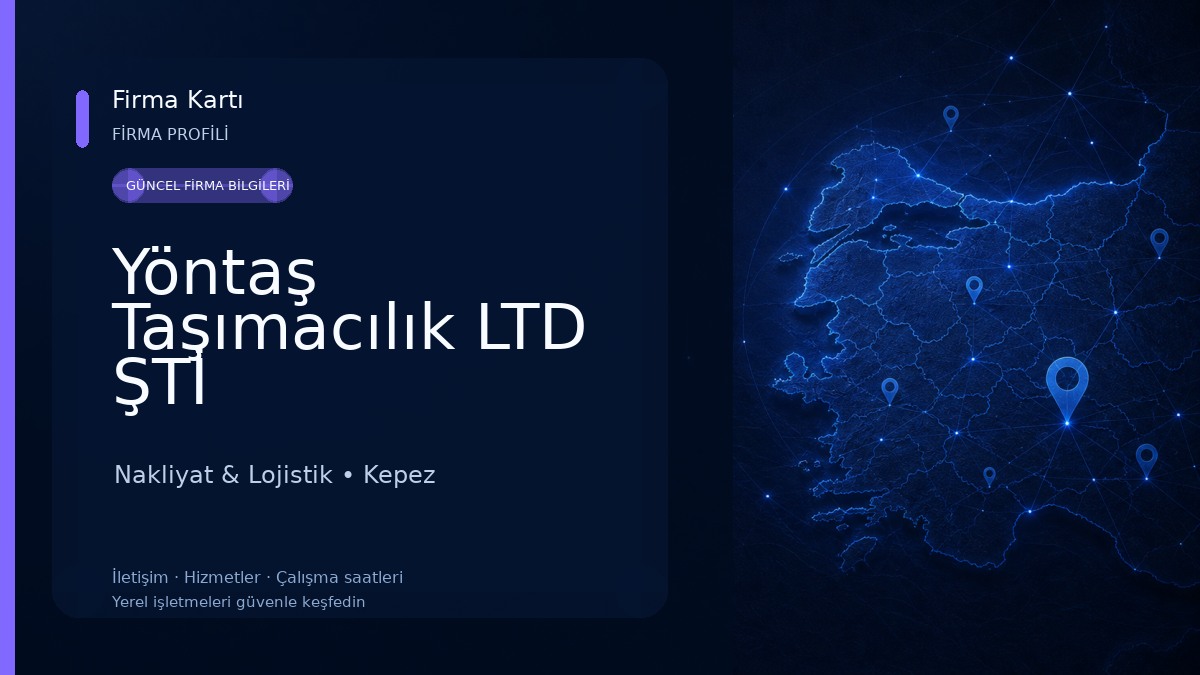 Yöntaş Taşımacılık LTD ŞTİ Nakliyat & Lojistik