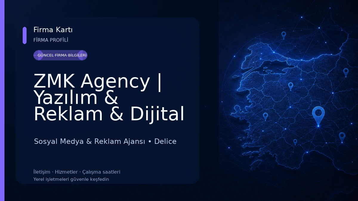ZMK Agency | Yazılım & Reklam & Dijital Dönüşüm
